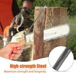 Chainsaw Sharpener File Set with Plastic Handle
