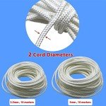 LETAYAR 10m Recoil Starter Rope for Chainsaws