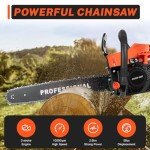62CC 20" Handheld Gas Chainsaw for Cutting