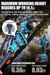 3-in-1 Electric Chainsaw & Pruner Kit