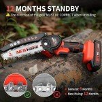 Upgraded Mini Cordless Chainsaw Kit for Tree Trimming