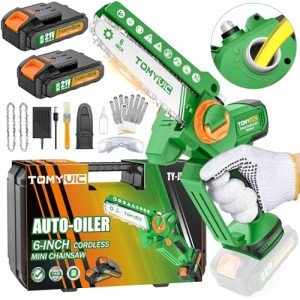 Compact 6-Inch Cordless Mini Chainsaw - 21V