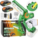 Compact 6-Inch Cordless Mini Chainsaw - 21V