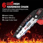 Cordless 6-Inch Mini Chainsaw for Wood Cutting