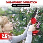 Cordless 6-Inch Mini Chainsaw for Wood Cutting