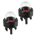 Dual Snap-In Primer Bulbs for Chainsaw Carburetors