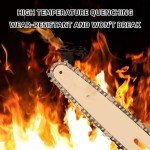 6-Inch Chainsaw Chain and Bar Set (4+1)