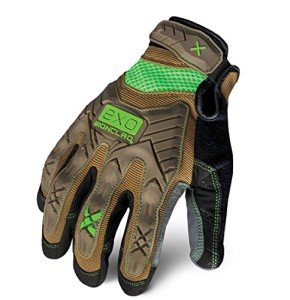 Ironclad EXO Motor Impact Work Gloves, Brown