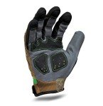 Ironclad EXO Motor Impact Work Gloves, Brown