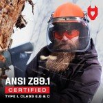 NoCry 6-in-1 Industrial Chainsaw Safety Helmet