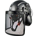 Forestry Safety Helmet with Visor and Ear Muffs