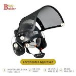 Forestry Safety Helmet with Visor and Ear Muffs