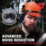 NoCry 6-in-1 Industrial Chainsaw Safety Helmet