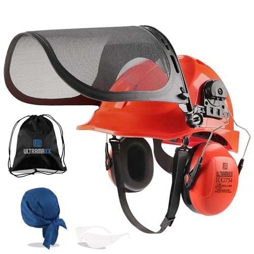 UM Ultramaxx 6-in-1 Chainsaw Safety Helmet Kit