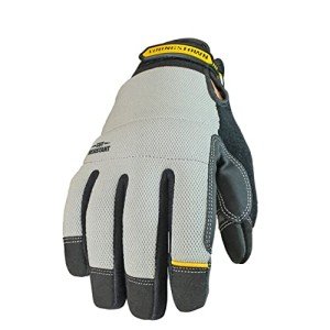 Men’s Large Gray Kevlar Gloves by Youngstown