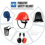 UM Ultramaxx 6-in-1 Chainsaw Safety Helmet Kit