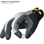 Men’s Large Gray Kevlar Gloves by Youngstown