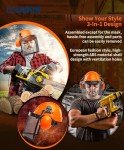 LANON ANSI Chainsaw Safety Helmet with Ear Muffs