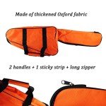 Portable Waterproof Chainsaw Carrying Case (Orange)
