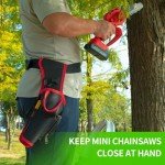 Cordless Mini Chainsaw Holster for Easy Carrying