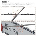 Hipa 12-Piece Chainsaw File Set