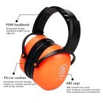 LYSIAN Foldable Noise Cancelling Safety Ear Muffs