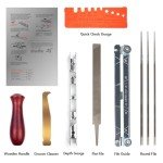10-Piece Chainsaw Sharpener Tool Kit