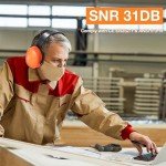 LYSIAN Foldable Noise Cancelling Safety Ear Muffs