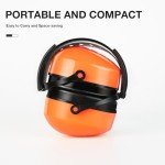 LYSIAN Foldable Noise Cancelling Safety Ear Muffs