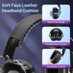 34 dB Noise Canceling Headphones for Shooting