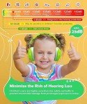 PROHEAR 032 Kids’ Noise-Cancelling Headphones, 25 dB