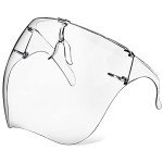 4-Pack Anti-Fog Clear Face Shield and Glasses