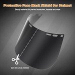 Tinted Face Shield Replacement Lens for Chainsaws