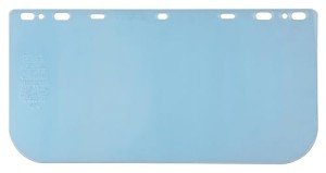 MCR Safety Clear PETG Chainsaw Faceshield 8"x15.5