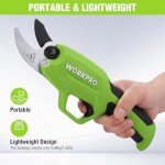 WORKPRO 7.2V Cordless Electric Pruning Shears