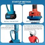 Cordless 2-in-1 Electric Pruning Shears with Pole