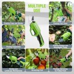 WORKPRO 7.2V Cordless Electric Pruning Shears