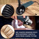 Pomsare 5PCS Wood Carving Disc Set for Grinders