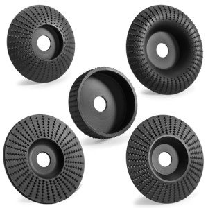 Hedume 5-Piece Wood Carving Disc Set