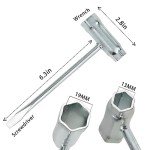 DemJamr 2-Pack Chainsaw T-Wrench and Screwdriver Set