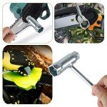 DemJamr 2-Pack Chainsaw T-Wrench and Screwdriver Set