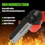 Portable Cordless Mini Chainsaw with Batteries