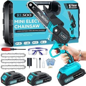 6-Inch Cordless Mini Chainsaw for Garden Use