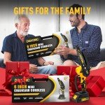 DEVONIC 6-Inch Cordless Mini Chainsaw with Batteries