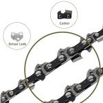 10" Chainsaw Chain for Sunjoe and More