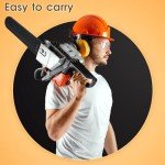 40.6 cm Chainsaw Bar Protective Cover - Black