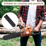 40.6 cm Chainsaw Bar Protective Cover - Black