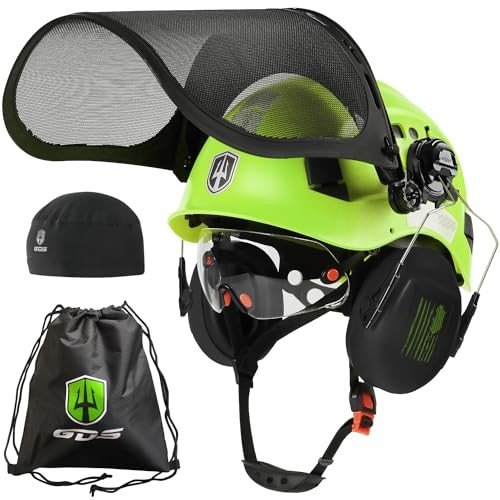 Green Devil 5-in-1 Forestry Chainsaw Safety Helmet