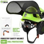 Green Devil 5-in-1 Forestry Chainsaw Safety Helmet