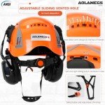 Aolamegs OSHA Approved Chainsaw Arborist Helmet